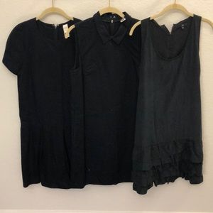 THREE size Small Navy Blue Gap Dresses